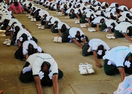 International Yoga Day 2025 St. Joseph’s School, Gajwel